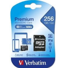 Verbatim VERBATIM KARTA MICROSDHC 32GB V10 CZARNY/BLACK 44013