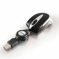 Verbatim OPTICKÁ MYŠ VERBATIM GO MINI USB-A 1000 DPI ČERNÁ/ČERNÁ 49020