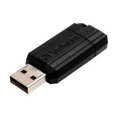 Verbatim VERBATIM PENDRIVE 32GB USB-A 2.0 PINSTRIPE ČERNÁ/ČERNÁ 49064