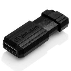 Verbatim VERBATIM PENDRIVE 64GB USB-A 2.0 PINSTRIPE ČERNÁ/ČERNÁ 49065