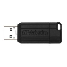 Verbatim VERBATIM PENDRIVE 64GB USB-A 2.0 PINSTRIPE ČERNÁ/ČERNÁ 49065