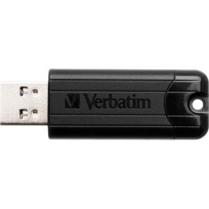 Verbatim VERBATIM PENDRIVE 128GB USB-A 3.2 PINSTRIPE ČERNÁ/ČERNÁ 49319