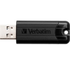 Verbatim VERBATIM PENDRIVE 256GB USB-A 3.2 PINSTRIPE ČERNÁ/ČERNÁ 49320