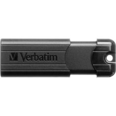 Verbatim VERBATIM PENDRIVE 256GB USB-A 3.2 PINSTRIPE ČERNÁ/ČERNÁ 49320