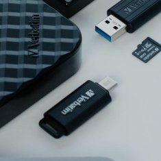 Verbatim VERBATIM PENDRIVE 64GB USB-C ČERNÁ/ČERNÁ 49458