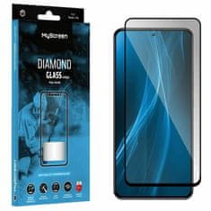 MyScreen Protector CELOPLOŠNÉ LEPIDLO MS DIAMOND GLASS EDGE FG OPPO A98 5G ČERNÁ/ČERNÁ