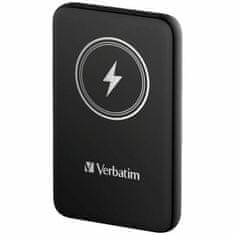 Verbatim INDUKČNÍ POWERBANKA VERBATIM `N` GO 15W 5000MAH BEZDRÁTOVÁ MAGNETICKÁ ČERNÁ/ČERNÁ 32240