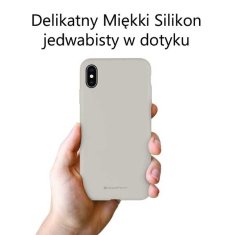 Mercury RTUŤOVÝ SILIKON SAMSUNG NOTE 10+ N975 SVĚTLE ŠEDÁ/KÁMEN