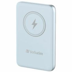 Verbatim INDUKČNÍ POWERBANKA VERBATIM `N` GO 15W 5000MAH BEZDRÁTOVÁ MAGNETICKÁ MODRÁ/MODRÁ 32242