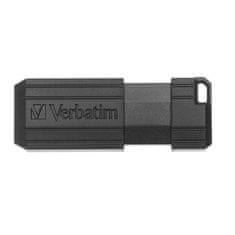 Verbatim VERBATIM PENDRIVE 8GB USB-A 2.0 PINSTRIPE ČERNÁ/ČERNÁ 49062