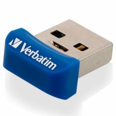 Verbatim VERBATIM PENDRIVE 64GB USB-A 3.2 NANO MODRÁ/MODRÁ 98711