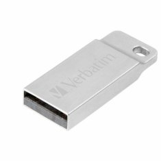 Verbatim VERBATIM PENDRIVE 64GB USB-A 2.0 KOVOVÝ EXECUTIVE STŘÍBRNÁ/STŘÍBRNÁ 98750