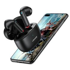 USAMS BEZDRÁTOVÁ SLUCHÁTKA USAMS BLUETOOTH 5.2 TWS NX10 SERIES DUAL MIC ČERNÁ/ČERNÁ BHUNX01