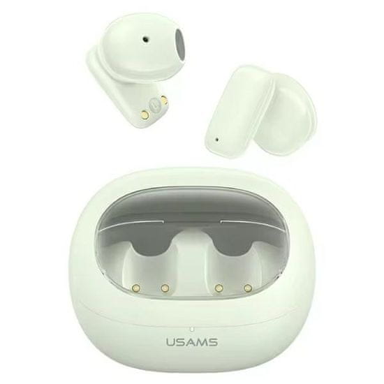 USAMS BEZDRÁTOVÁ SLUCHÁTKA USAMS BLUETOOTH 5.3 TWS ŘADY TD ZELENÁ/ZELENÁ BHUTD04 (TD22)