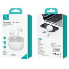 USAMS USAMS BLUETOOTH 5.3 TWS X-DON SERIES DUAL MIC ENC SLUCHÁTKA BEZDRÁTOVÁ ČERNÁ/ČERNÁ BHUXD01 (SAMS-XD18)