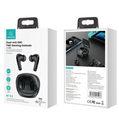 USAMS BEZDRÁTOVÁ SLUCHÁTKA USAMS BLUETOOTH 5.3 TWS ENC ŘADY XJ13 GAMING EARBUDS ČERNÁ/ČERNÁ BHUXJ01 (US-XJ13)