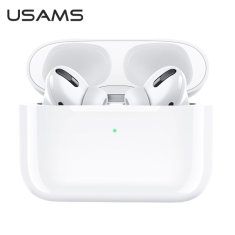 USAMS BEZDRÁTOVÁ SLUCHÁTKA USAMS BLUETOOTH 5.0 TWS EMALL SERIES BÍLÁ/BÍLÁ BHUYM01 (US-YM001)