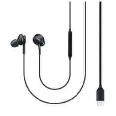 Samsung STEREO SET SAMSUNG EO-IC100BB AKG ČERNÁ/ČERNÁ USB-C