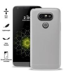 Puro PURO ULTRA SLIM 0,3 LG G5 POLOPRŮHLEDNÁ + FÓLIE LGG503TR