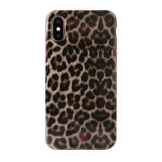 Puro PURO GLAM LEOPARD KRYT IPHONE XS/X RŮŽOVÝ/RŮŽOVÝ LIMITOVANÁ EDICE IPCXCLEO2PNK