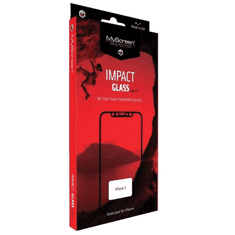 MyScreen Protector MS IMPACTGLASS EDGE 3D SAM G960 S9 ČERNÁ/ČERNÁ HYBRYDGLASS 6H