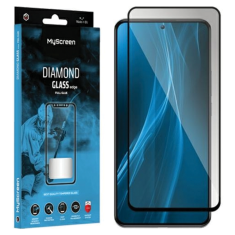 MyScreen Protector MS DIAMOND GLASS EDGE FG HONOR PLAY 8T ČERNO/ČERNÉ CELOPLOŠNÉ LEPIDLO