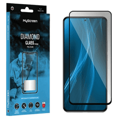 MyScreen Protector MS DIAMOND GLASS EDGE FG SAM S23 FE S711 ČERNÁ/ČERNÁ CELOPLOŠNÉ LEPIDLO