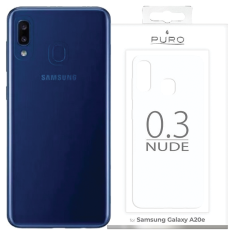 Puro PURO NUDE 0.3 SAMSUNG A20E TRANSPARENTNÍ SGA20E03NUDETR