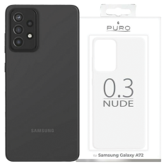 Puro PURO NUDE 0,3 SAMSUNG A72 A725 TRANSPARENTNÍ SGA7203NUDETR