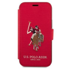 U.S. Polo Assn. US POLO USFLBKP12LPUGFLRE IPHONE 12 PRO MAX 6,7" ČERVENÁ/ČERVENÁ KNIHA POLO EMBROIDERY COLLECTION