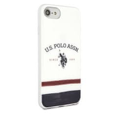 U.S. Polo Assn. US POLO USHCI8PCSTRB IPHONE 7/8/SE 2020 / SE 2022 BÍLÁ/BÍLÁ TRICOLOR PATTERN COLLECTION