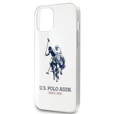 U.S. Polo Assn. US POLO USHCP12MTPUHRWH IPHONE 12/12 PRO 6,1" BÍLÁ/BÍLÁ LESKLÉ VELKÉ LOGO