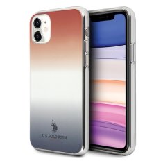 U.S. Polo Assn. US POLO USHCN61TRDGRB IPHONE 11 ČERVENO-MODRÁ/MODRÁ A ČERVENÁ KOLEKCE VZORŮ PŘECHODŮ