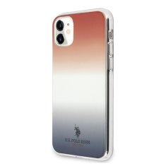 U.S. Polo Assn. US POLO USHCN61TRDGRB IPHONE 11 ČERVENO-MODRÁ/MODRÁ A ČERVENÁ KOLEKCE VZORŮ PŘECHODŮ