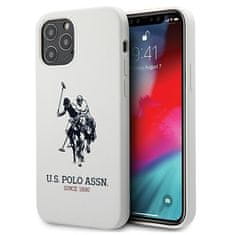 U.S. Polo Assn. US POLO USHCP12LSLHRWH IPHONE 12 PRO MAX 6,7" BÍLÁ/BÍLÁ SILIKONOVÁ KOLEKCE