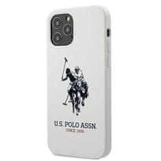 U.S. Polo Assn. US POLO USHCP12LSLHRWH IPHONE 12 PRO MAX 6,7" BÍLÁ/BÍLÁ SILIKONOVÁ KOLEKCE