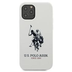 U.S. Polo Assn. US POLO USHCP12LSLHRWH IPHONE 12 PRO MAX 6,7" BÍLÁ/BÍLÁ SILIKONOVÁ KOLEKCE