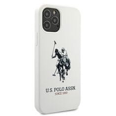 U.S. Polo Assn. US POLO USHCP12LSLHRWH IPHONE 12 PRO MAX 6,7" BÍLÁ/BÍLÁ SILIKONOVÁ KOLEKCE