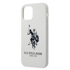 U.S. Polo Assn. US POLO USHCP12LSLHRWH IPHONE 12 PRO MAX 6,7" BÍLÁ/BÍLÁ SILIKONOVÁ KOLEKCE