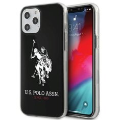 U.S. Polo Assn. US POLO USHCP12MTPUHRBK IPHONE 12/12 PRO 6,1" ČERNO/ČERNÉ LESKLÉ VELKÉ LOGO