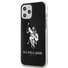 U.S. Polo Assn. US POLO USHCP12MTPUHRBK IPHONE 12/12 PRO 6,1" ČERNO/ČERNÉ LESKLÉ VELKÉ LOGO