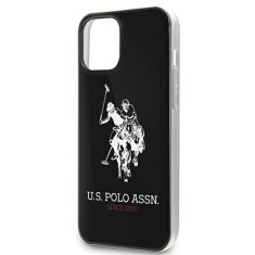 U.S. Polo Assn. US POLO USHCP12MTPUHRBK IPHONE 12/12 PRO 6,1" ČERNO/ČERNÉ LESKLÉ VELKÉ LOGO