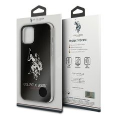 U.S. Polo Assn. US POLO USHCP12MTPUHRBK IPHONE 12/12 PRO 6,1" ČERNO/ČERNÉ LESKLÉ VELKÉ LOGO