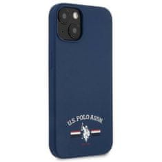 U.S. Polo Assn. US POLO USHCP13SSFGV IPHONE 13 MINI 5,4" TMAVĚ MODRÁ/NÁMOŘNICKÁ SILIKONOVÁ KOLEKCE