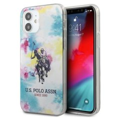 U.S. Polo Assn. US POLO USHCP12SPCUSML IPHONE 12 MINI 5,4" VÍCEBAREVNÁ KOLEKCE KRAVAT A BARVIV