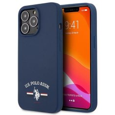 U.S. Polo Assn. US POLO USHCP13XSFGV IPHONE 13 PRO MAX 6,7" TMAVĚ MODRÁ/NÁMOŘNICKÁ KOLEKCE SILIKONU