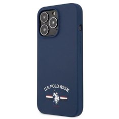 U.S. Polo Assn. US POLO USHCP13XSFGV IPHONE 13 PRO MAX 6,7" TMAVĚ MODRÁ/NÁMOŘNICKÁ KOLEKCE SILIKONU