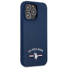 U.S. Polo Assn. US POLO USHCP13XSFGV IPHONE 13 PRO MAX 6,7" TMAVĚ MODRÁ/NÁMOŘNICKÁ KOLEKCE SILIKONU