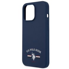 U.S. Polo Assn. US POLO USHCP13XSFGV IPHONE 13 PRO MAX 6,7" TMAVĚ MODRÁ/NÁMOŘNICKÁ KOLEKCE SILIKONU