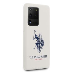 U.S. Polo Assn. US POLO USHCS69SLHRWH S20 ULTRA G988 BÍLÁ/BÍLÁ SILIKONOVÁ KOLEKCE